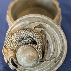 Vintage Vandor 1995 3-D Dragon Trinket Box